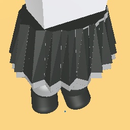 gothic skirt and shoes