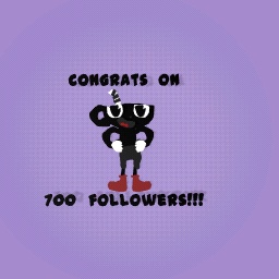 Congrats mosaka on 700 followers!!!