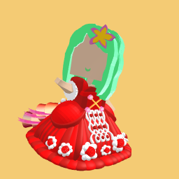 Red dress princess