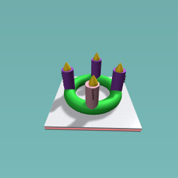 Advent candles