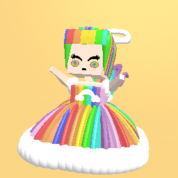 free rainbow girl