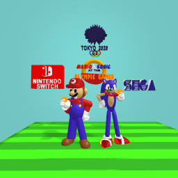 Mario and Sonic at the Olympic Games!