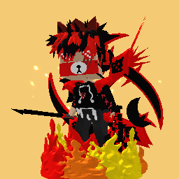 red and black dark king