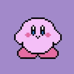 Kirby Cute Pixel Art