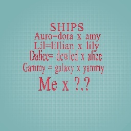 Ships!