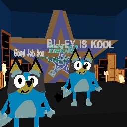 BLUEY IN STAGE
