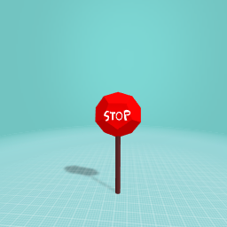 Stop sign