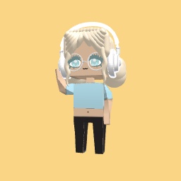 Casual cute outfit (hair, and glasses not mine!)
