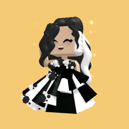 Black and withe girl