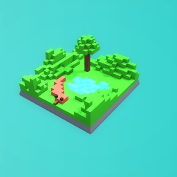 Forest and snake