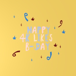 Happy 4k likes!