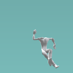 Head is going inside the body.