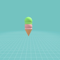 Strawberry mint ice cream