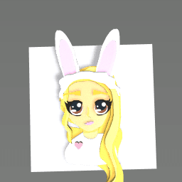 Cute bunny girl
