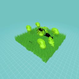 forest with three mini animals