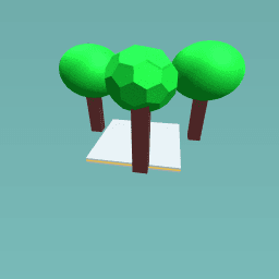 three trees