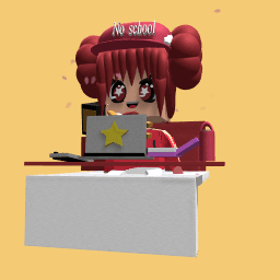 No school shes happy no school