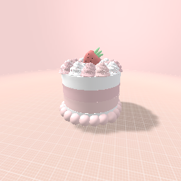 Cute kawaii Strawberry cake!