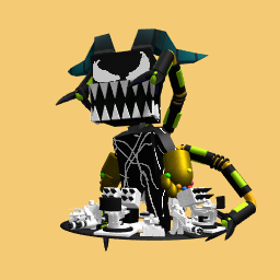 BLACK  SPIDRMAN SKIN GG