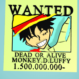 Monkey D. Luffy Wanted
