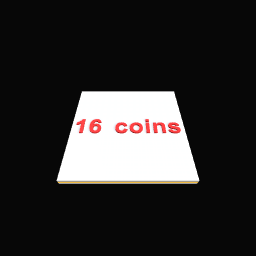 k, 16 coins