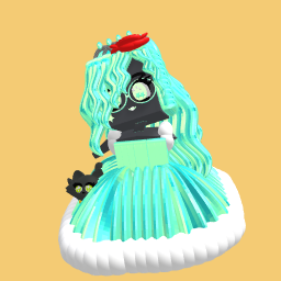 Boots and me(boots is my cat)