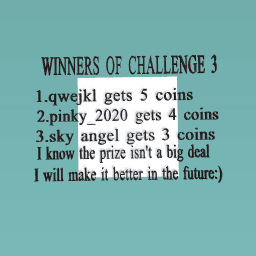 winner of challenge #3
