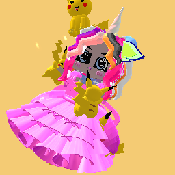 Shiny Pikachu girl