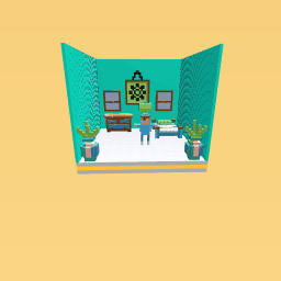 Funny room but good