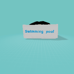 Someone is going underwater in the swimming pool!