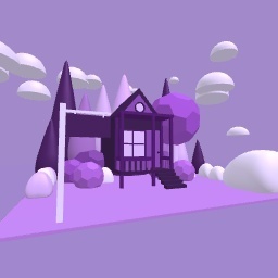 House #2: Purple Cabin