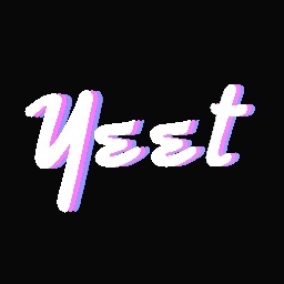 Yeet Neon Sign