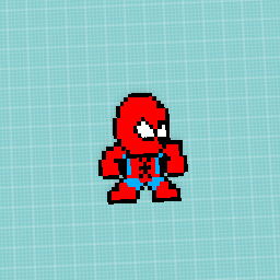 Spiderman Pixel Art