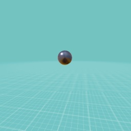 metallic sphere