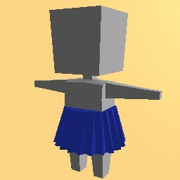 skirt (you can wear shoes now)