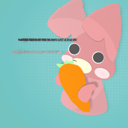 VERY WISE BUNNY. ( or should i say.. BUNI???)