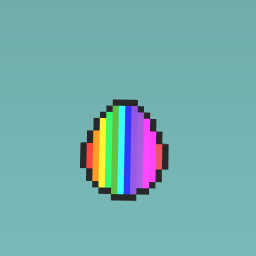 Rainbow Easter egg