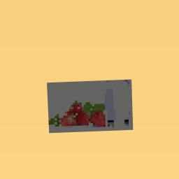 strawberries and milk