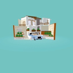 Casa con rolls royce