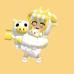 Yellow cow