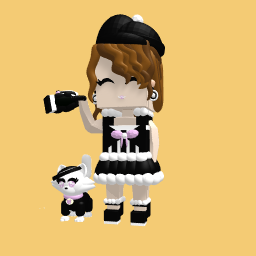 Black and white girl