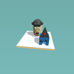 The girl and the mounster