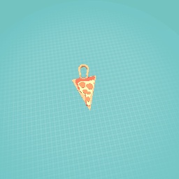 Pizza keychain