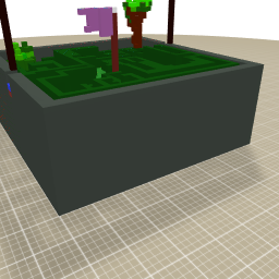 Capture the flag maze