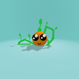 Pumpkin in a pumpkin patch