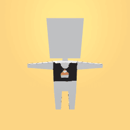 Black crop top (INSPIRED BY ROBLOX OUTFIT)