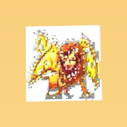 Fire lion