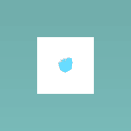 weird looking blue blob