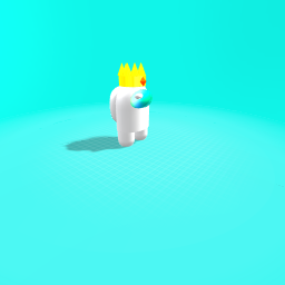 Among Us White King