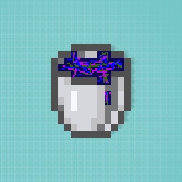 Minecraft galaxy bucket